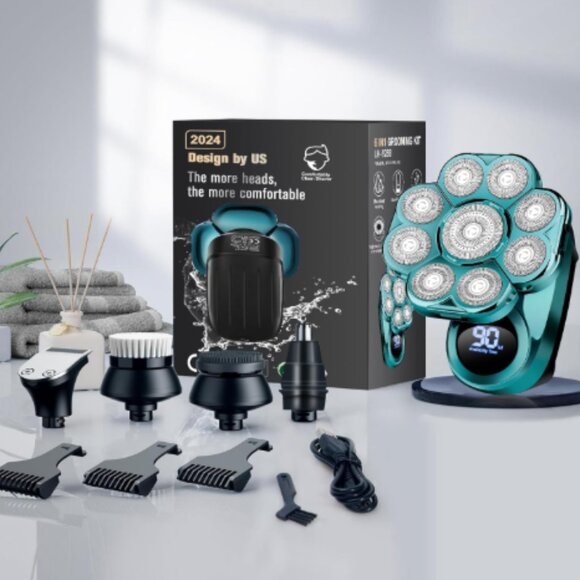 9D Electric Head Shaver for Bald Men - Picture 8 of 8